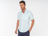 Short Sleeve Performance Pearl Snap - Gulf Seersucker