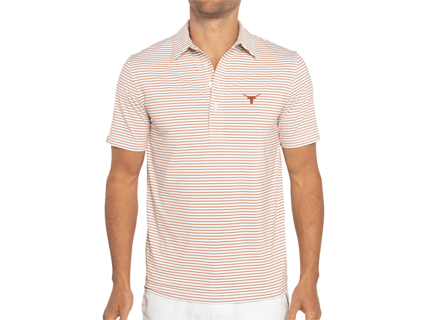 Texas - Sport Range Polo - Hobby Stripe Orange/White