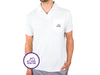 TCU - Terrycloth Polo - Horned Frog - White