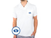 BYU - Terrycloth Polo - Oval - White