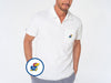 Kansas - Terrycloth Polo - Jayhawk - White