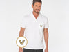 Vanderbilt - Terrycloth Polo - V Mark - White