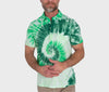 Limited Edition Classic Players Shirt - Irish Green Tie Dye
