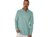 Slim Fit Long Sleeve Players Shirt - Glacier