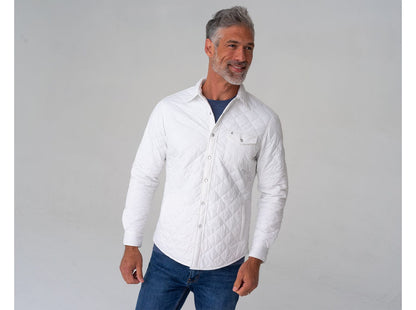 Quilted Shacket - White Album