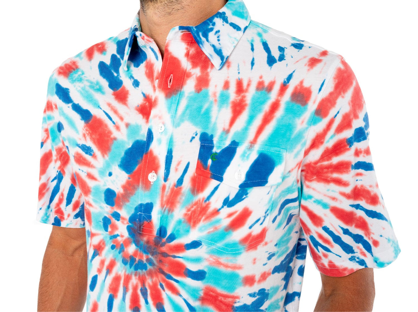 Classic Players Shirt - Firecracker Tie Dye