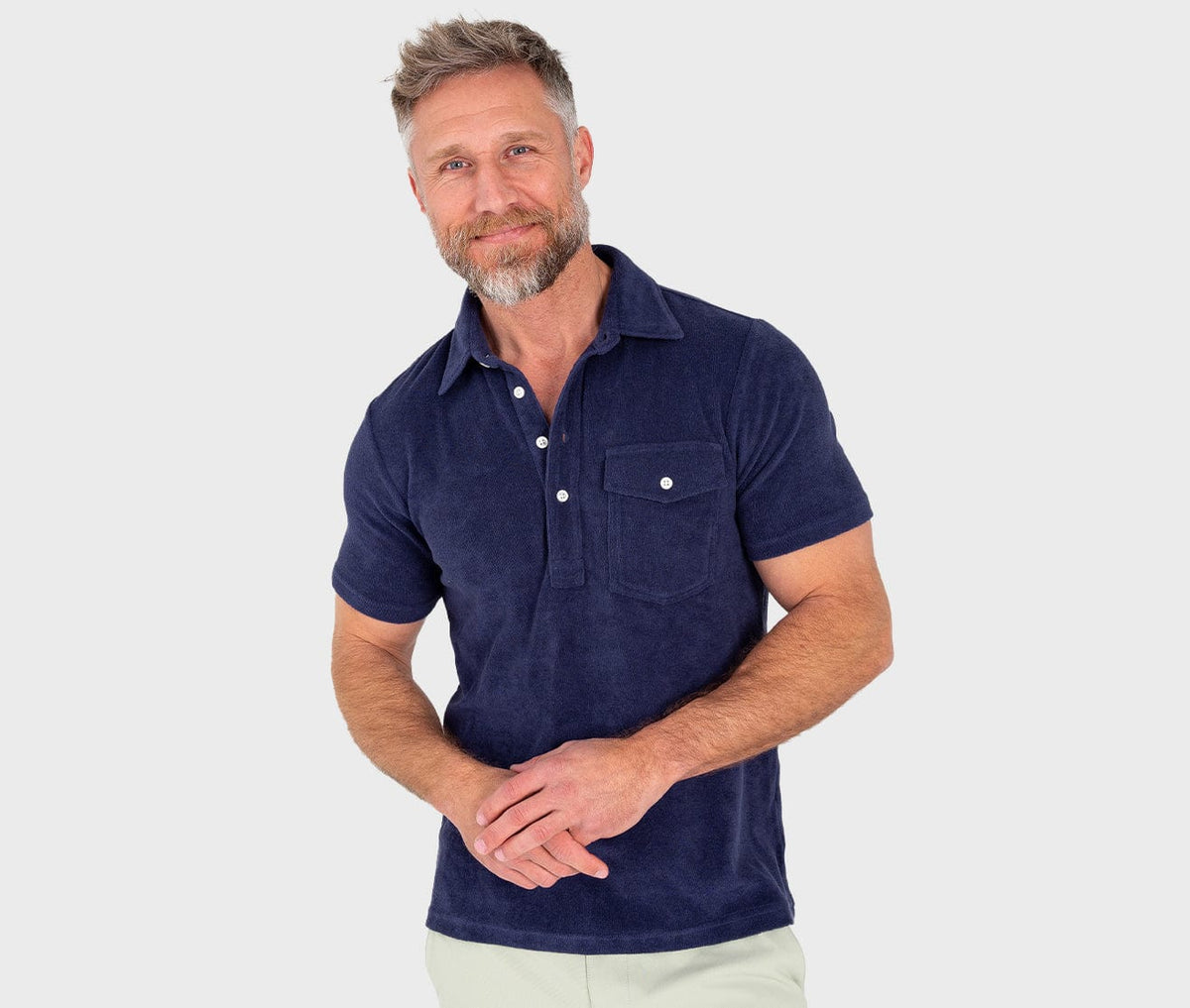 Terrycloth Players Shirt Midnight Toker