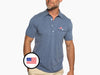 Limited Edition Players Shirt - American Flag - Heather Navy