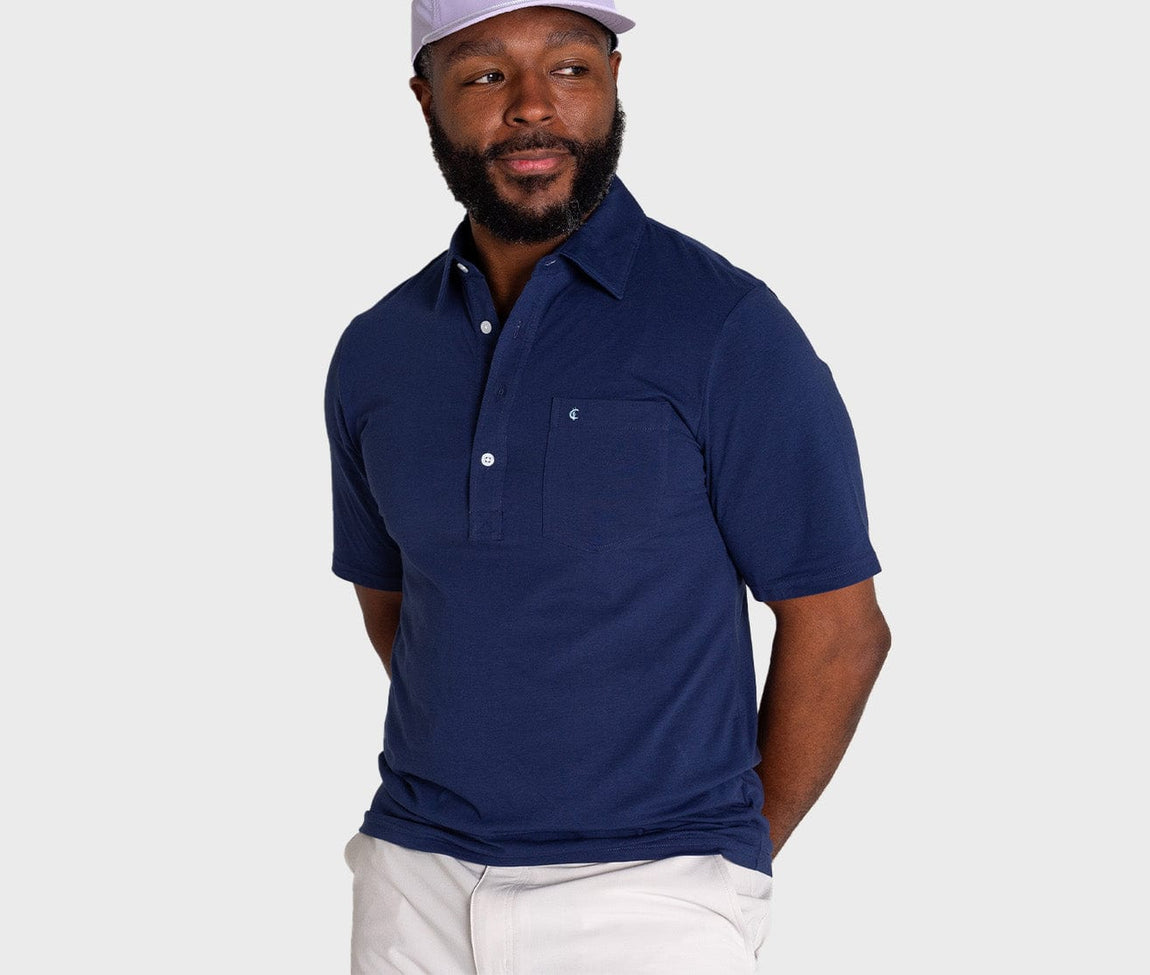 Top-Shelf Players Shirt - Navy Blue – Criquet Shirts