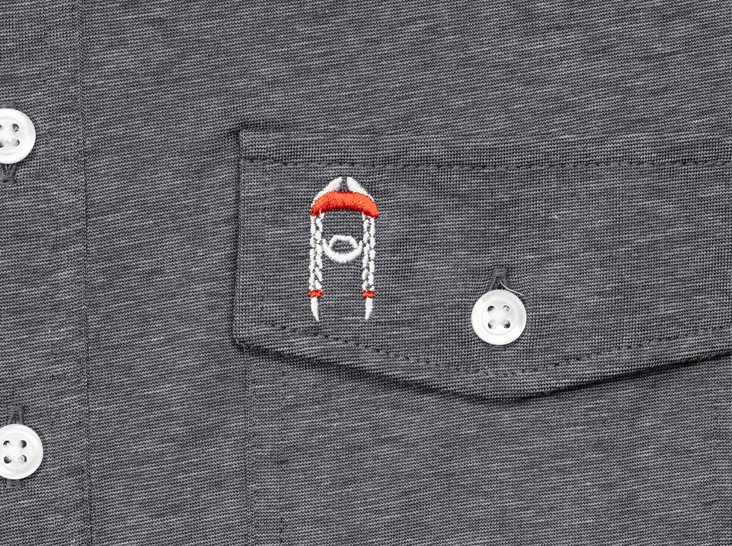 Willie Nelson Players Shirt - The Icon - Heather Grey