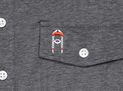 Willie Nelson Players Shirt - The Icon - Heather Grey