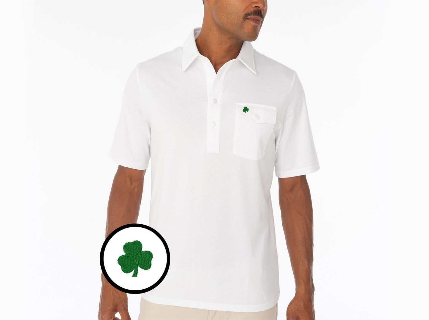Limited Edition Performance Players Shirt - Shamrock - White
