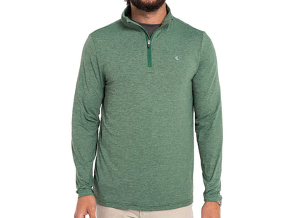 Feather Performance Pullover - Heather Forest