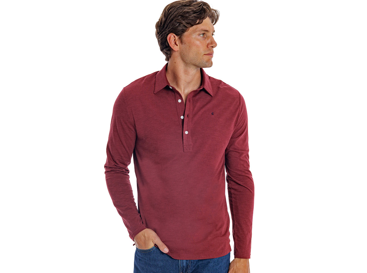 brrr° Long Sleeve Range Polo