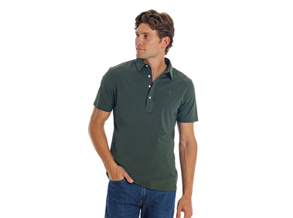 Slim Fit Top-Shelf Range Polo - Deep Woods