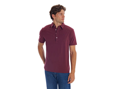 Slim Fit Top-Shelf Range Polo - Maroon