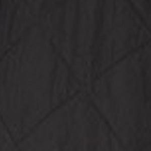 Utah - Quilted Shacket - Circle & Feather - Black