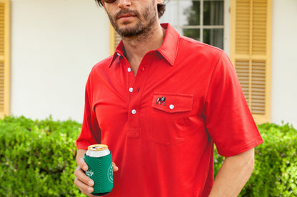 Georgia - Coach's Performance Players Shirt - Bulldog - Red