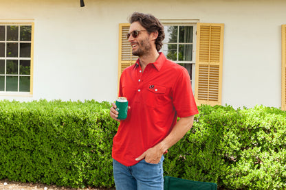 Georgia - Coach's Performance Players Shirt - Bulldog - Red