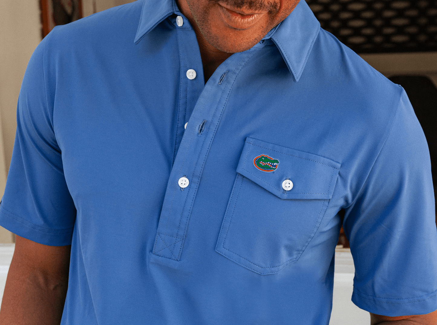 Florida - Coach's Performance Players Shirt - Albert Mark - Blue