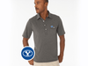 BYU - Coach's Performance Players Shirt - Oval Y - Heather Grey
