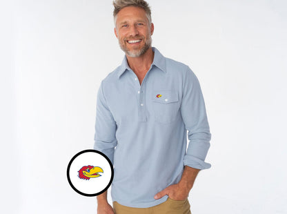 Kansas - Long Sleeve Players Shirt - Jayhead - Mr. Freeze