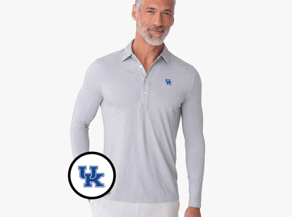 Kentucky - Brrr Long Sleeve Range Polo - UK Icon - Silverado