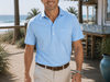 Spread Collar Polo - Hobby Stripe - Blue