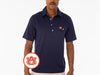 Auburn University - Coach's Performance Players Shirt - Interlock - Navy