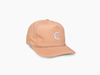 Throwback Hat - Grassy C - Peach Ripstop