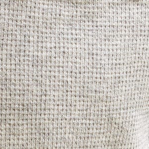 Waffle Rugby Shirt - Heather Gray