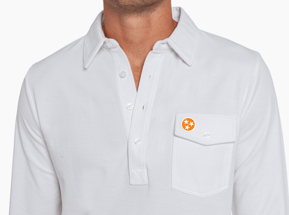 Tennessee - Long Sleeve Players Shirt - 3 Stars - White