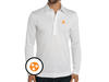 Tennessee - Jacquard Long Sleeve Range Polo - 3 Stars - White