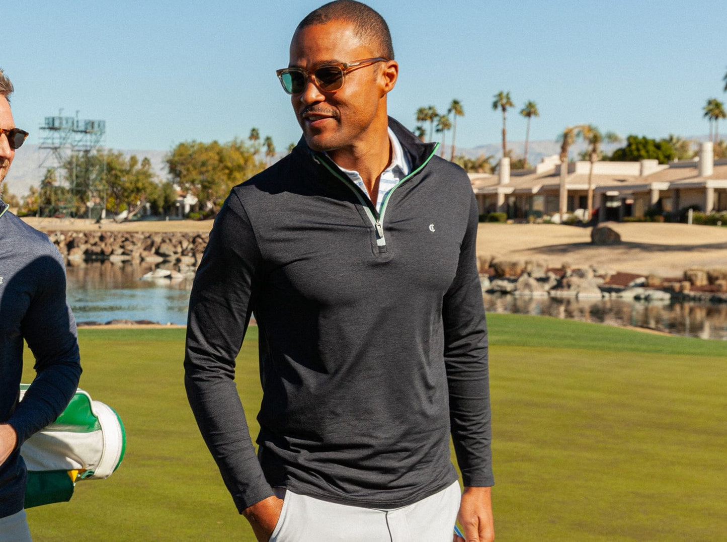 Feather Performance Pullover - Heather Black