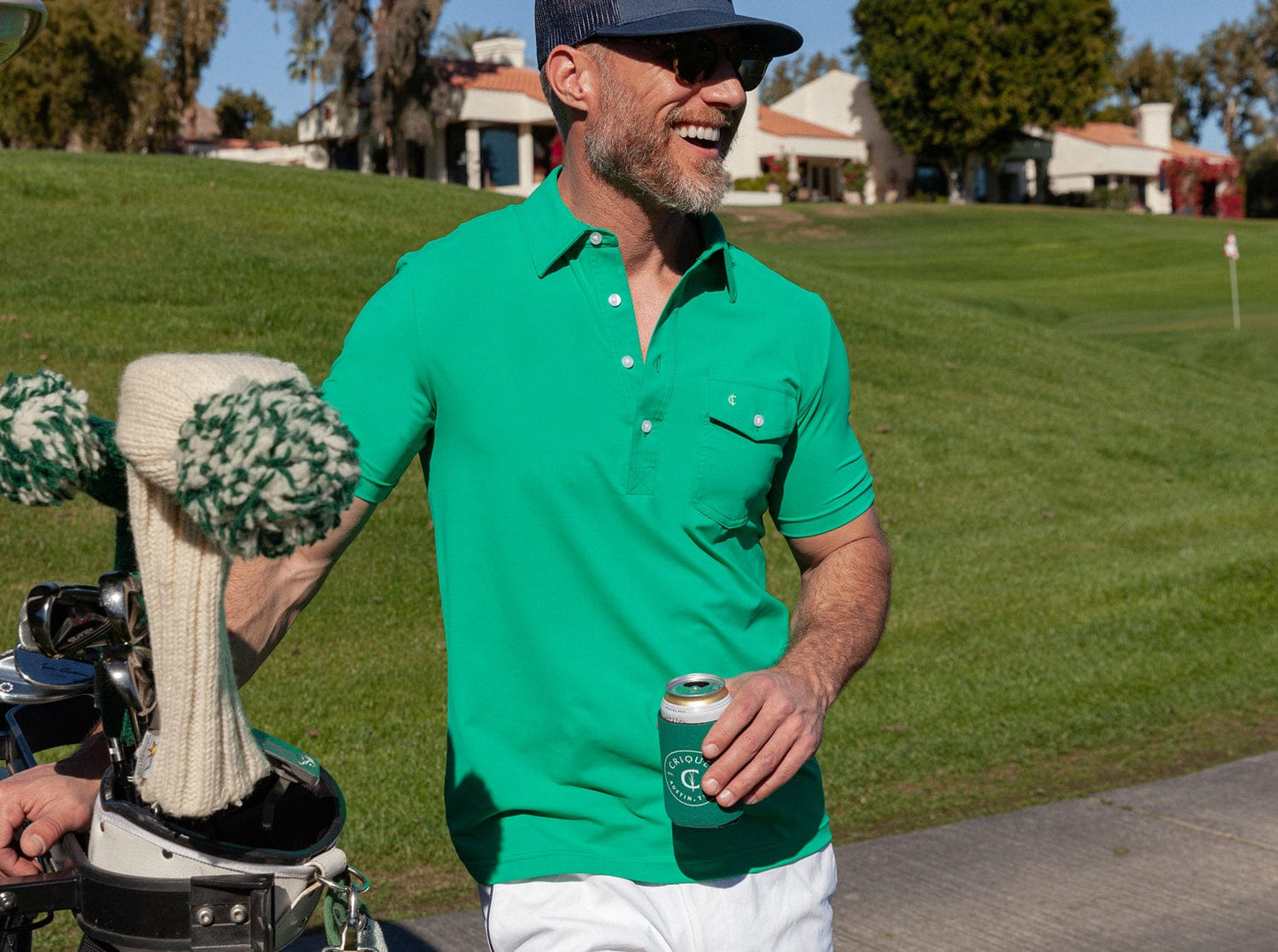 Performance Sport Players Shirt - Golf Green