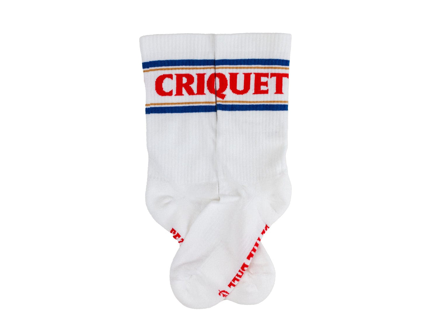 Tubular Socks - Criquet - Red & Blue