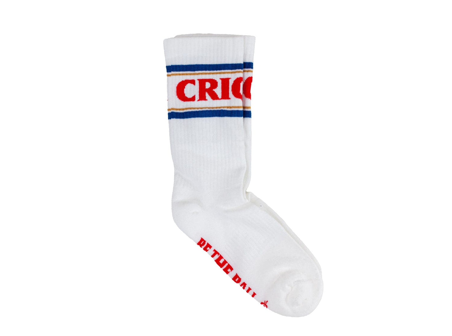 Tubular Socks - Criquet - Red & Blue