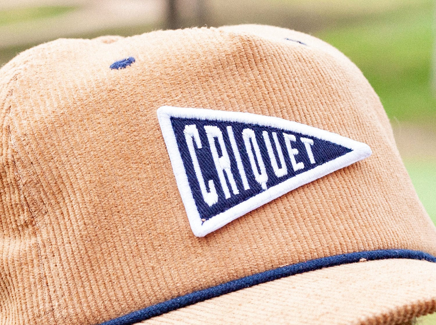 Throwback Hat - Pennant Corduroy - Tan