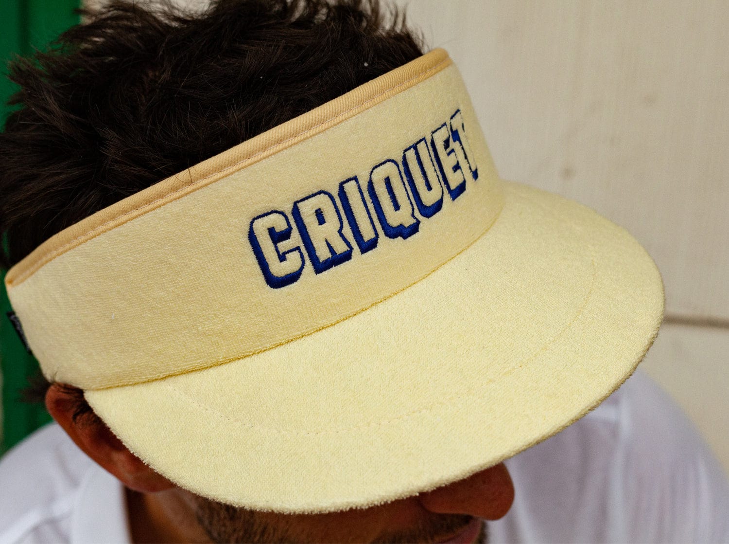 Tour Visor - Gold Grassy C - Black/Gold at Criquet