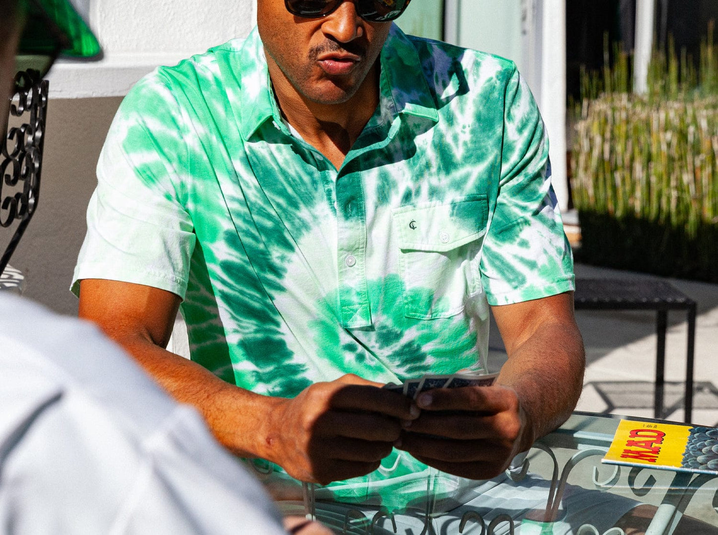Limited Edition Classic Players Shirt - Irish Green Tie Dye