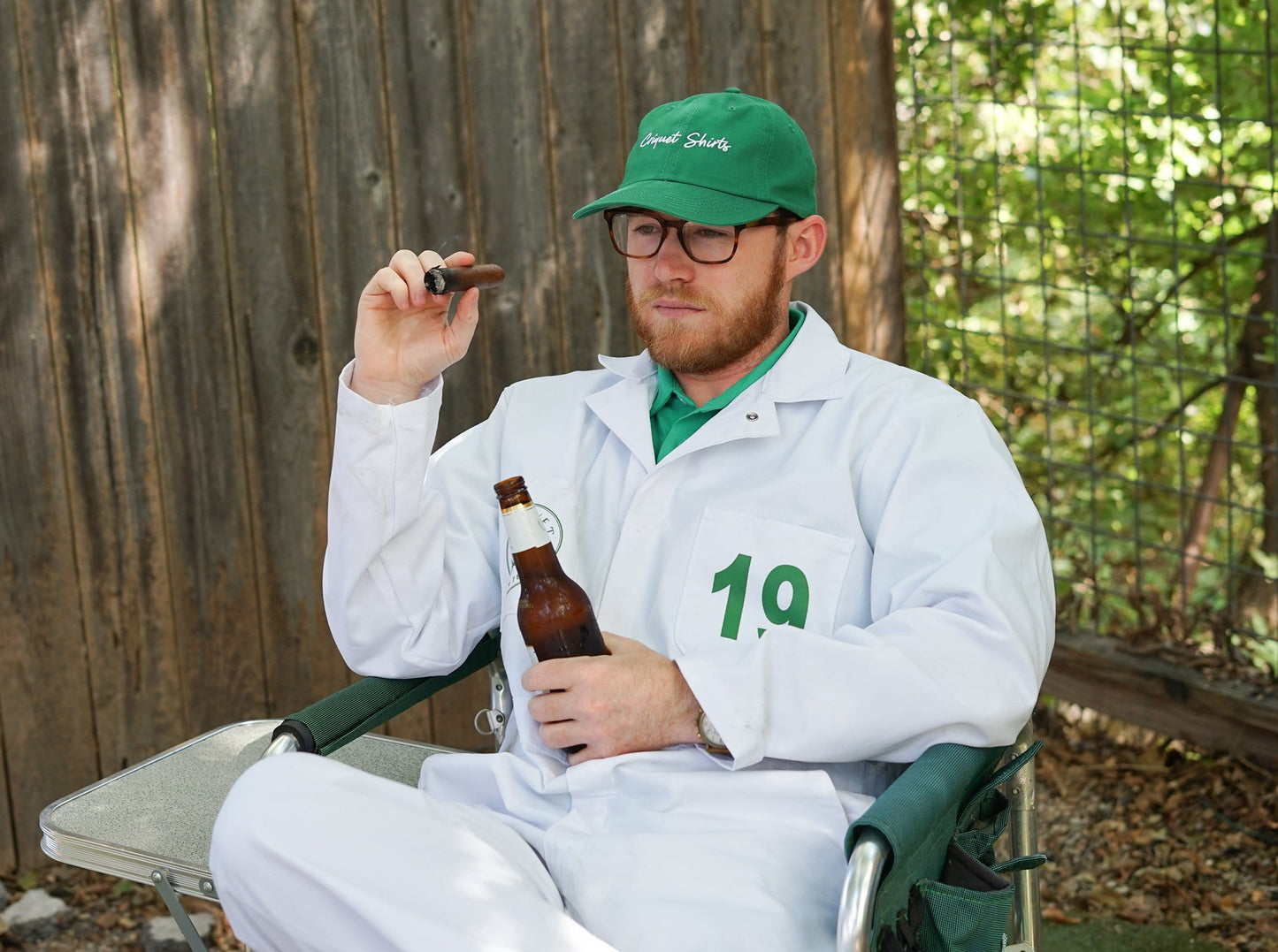 Long Sleeve Criquet Caddie Suit