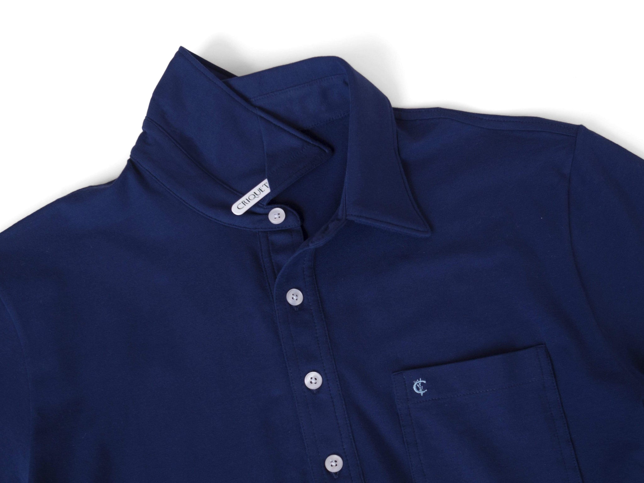 Top-Shelf Players Shirt - Navy Blue – Criquet Shirts