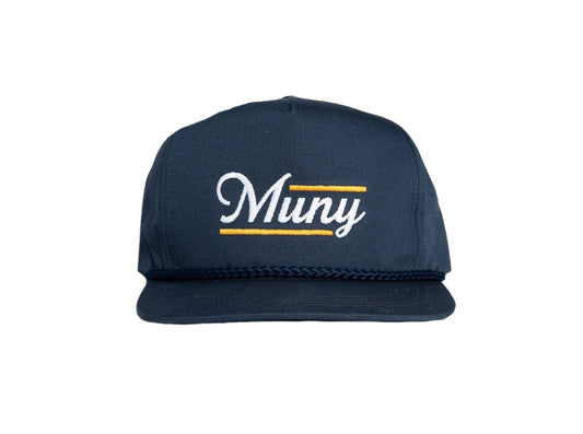 Classic Rope Hat - Muny - Navy