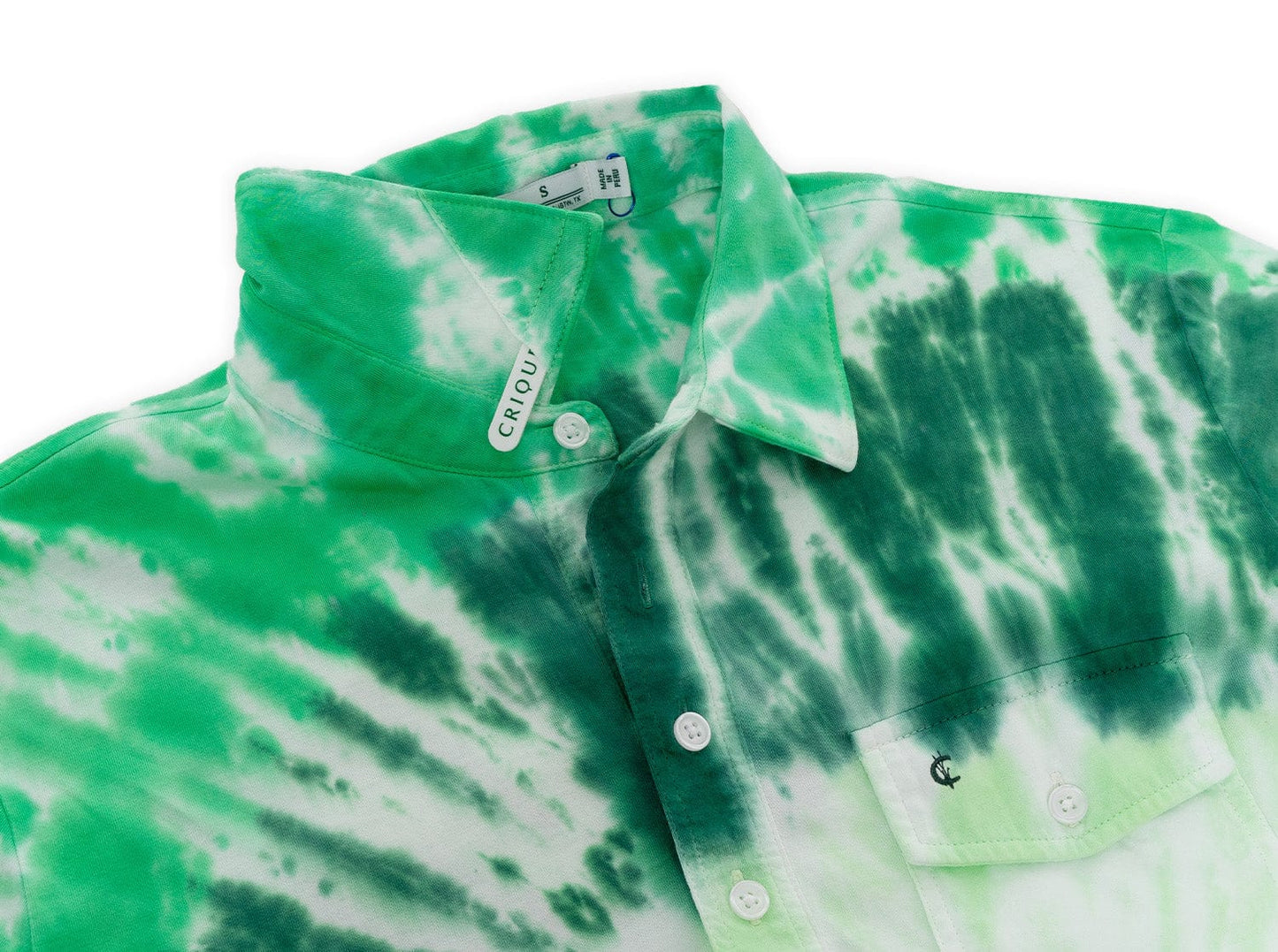 Limited Edition Classic Players Shirt - Irish Green Tie Dye