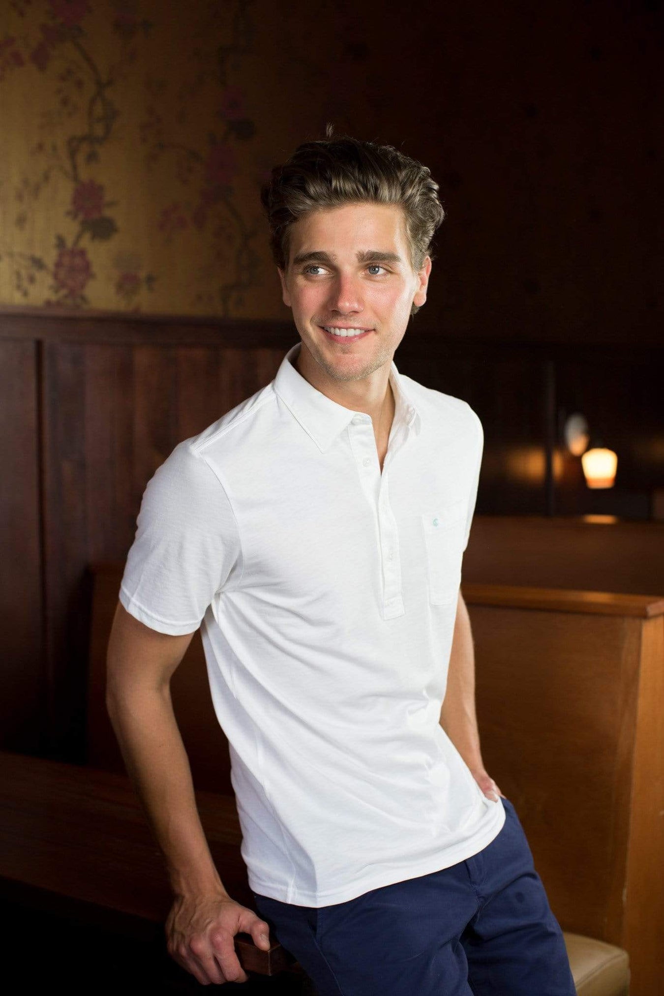 Slim Fit Classic Players Shirt Mr. White Criquet Shirts